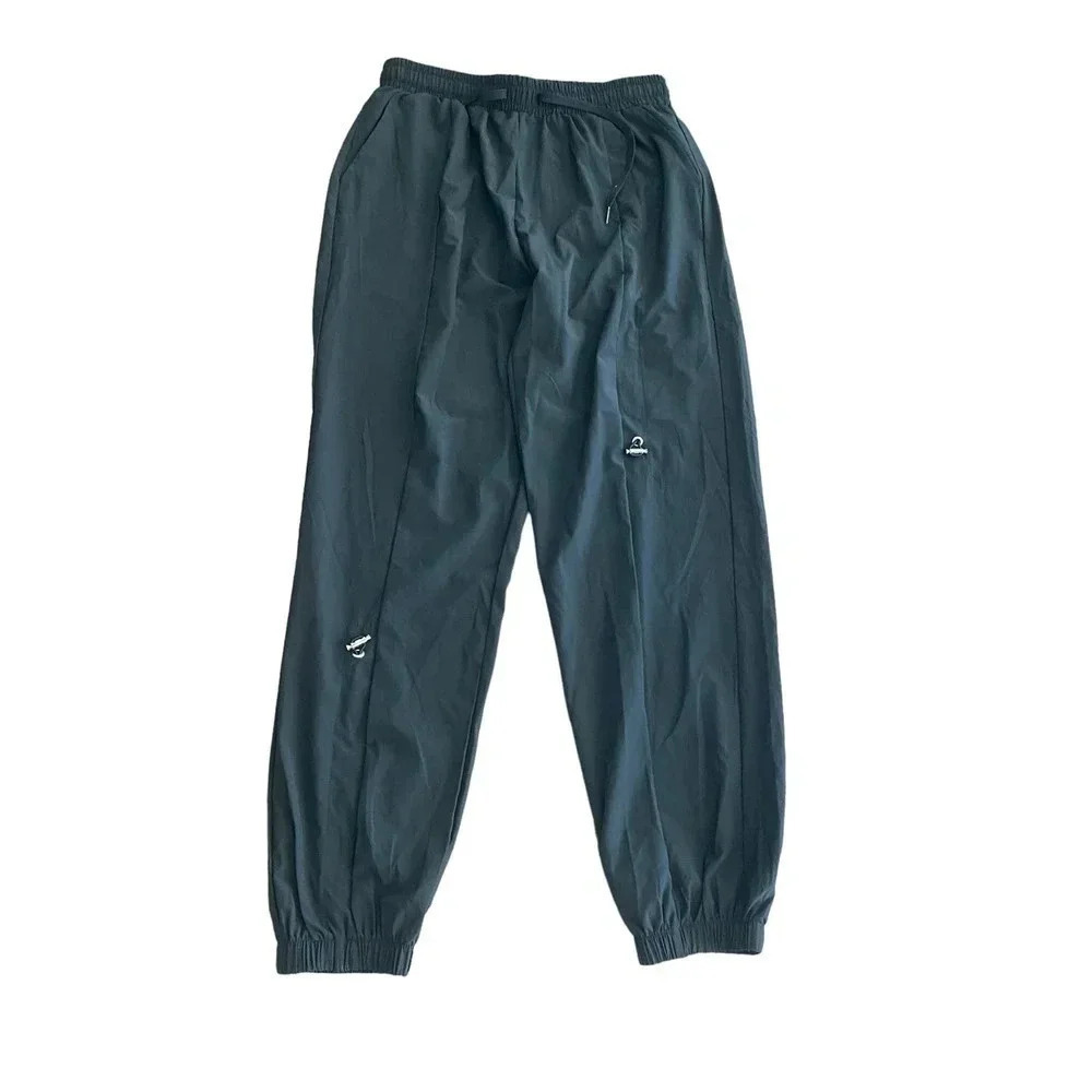 Halara Women's Drawstring Mid Rise Medium Wash Activewear Pant Size L
